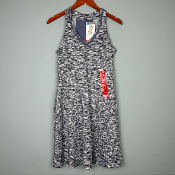 mondeta performance gear MPG ladie’s travel dress size M purple gray combo NWT - Picture 5 of 15
